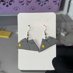 Faith Muwtwrd Seed Mountain Polymer Clay Sterling Silver